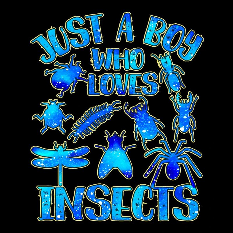 Juste un garçon qui aime les insectes