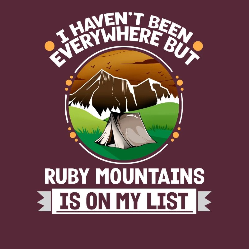 Ruby Mountains est sur ma liste Randonner Camping Hiker