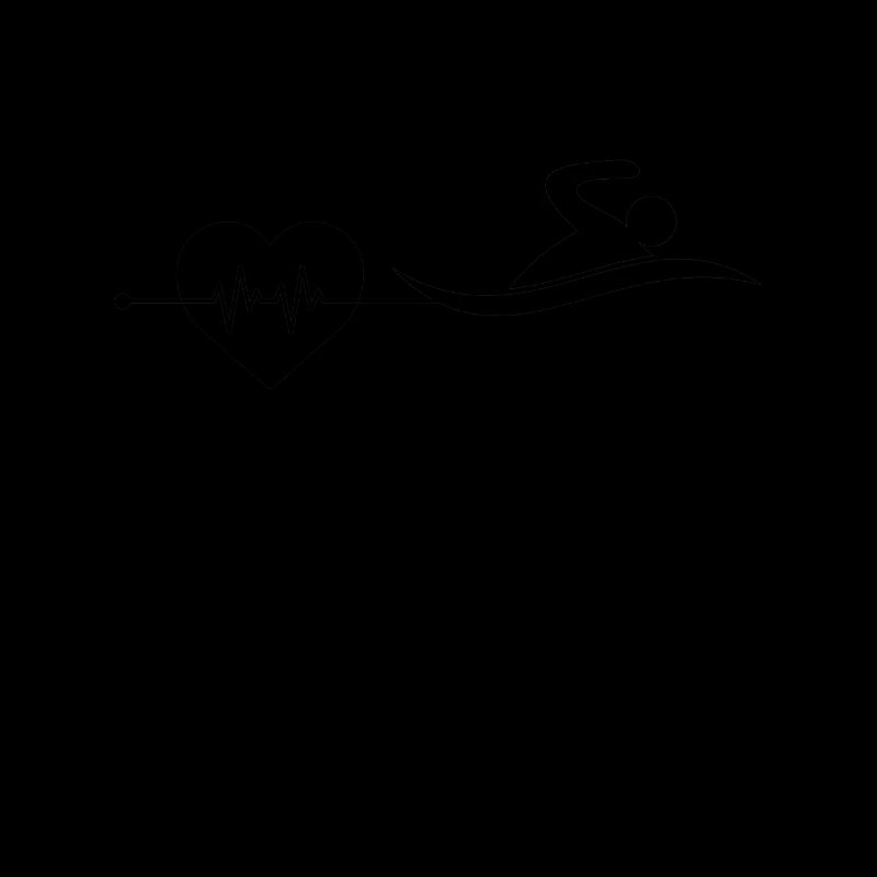 Rythme cardiaque de nage