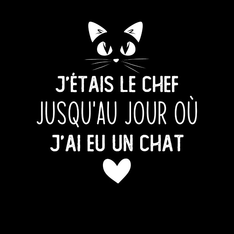J'étais le chef jusqu'au jour où j'ai eu un chat