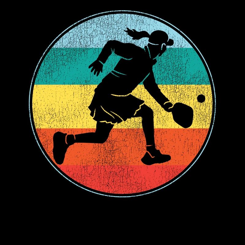 Pickleball Retro Vintage