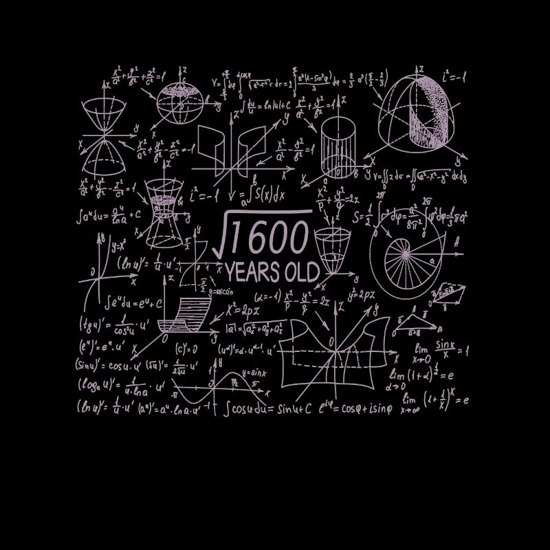 40th birthday for math teachers and math nerds