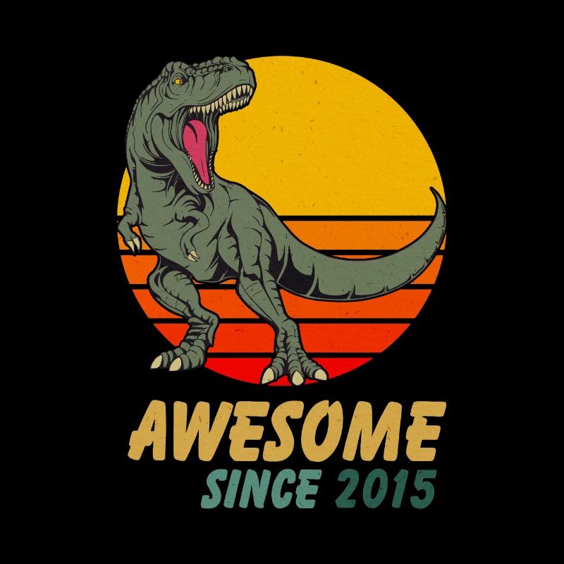 Dinosaurier Trex Awesome Since 2015