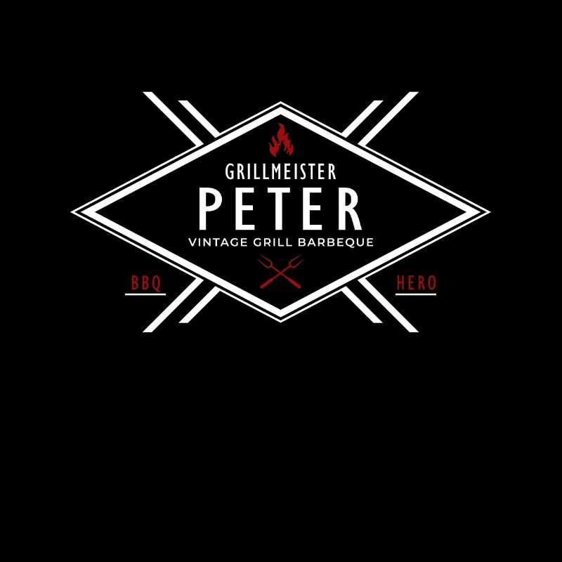 Grillmeister Peter Vorname Name