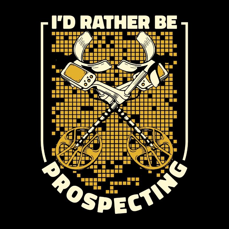 Prospectors Digging Treasure