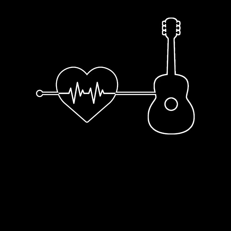 Gitarre Herzschlag