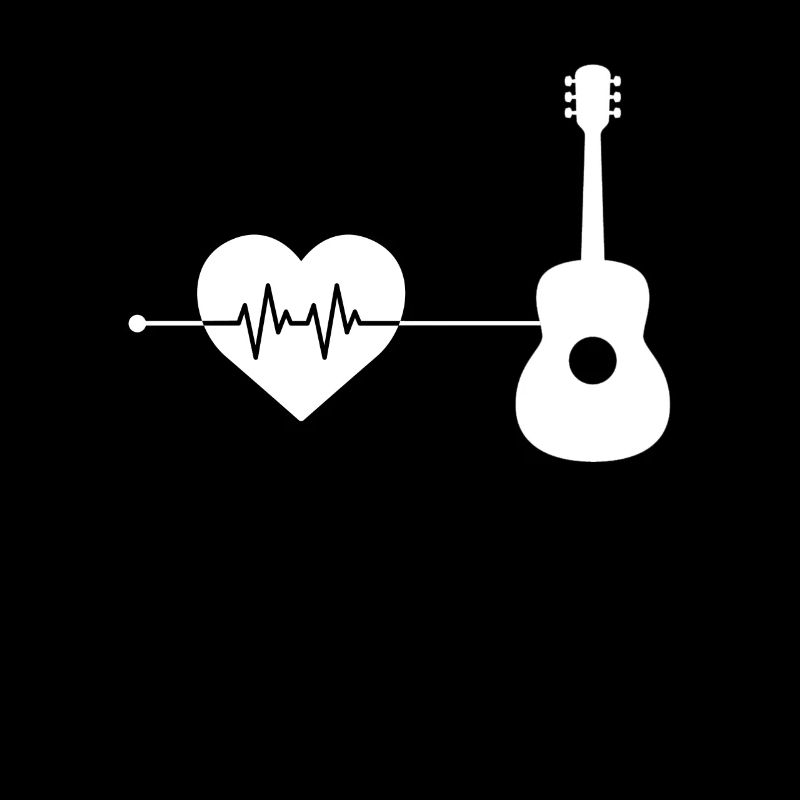 Gitarre Herzschlag