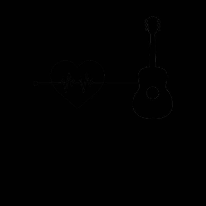Gitarre Herzschlag