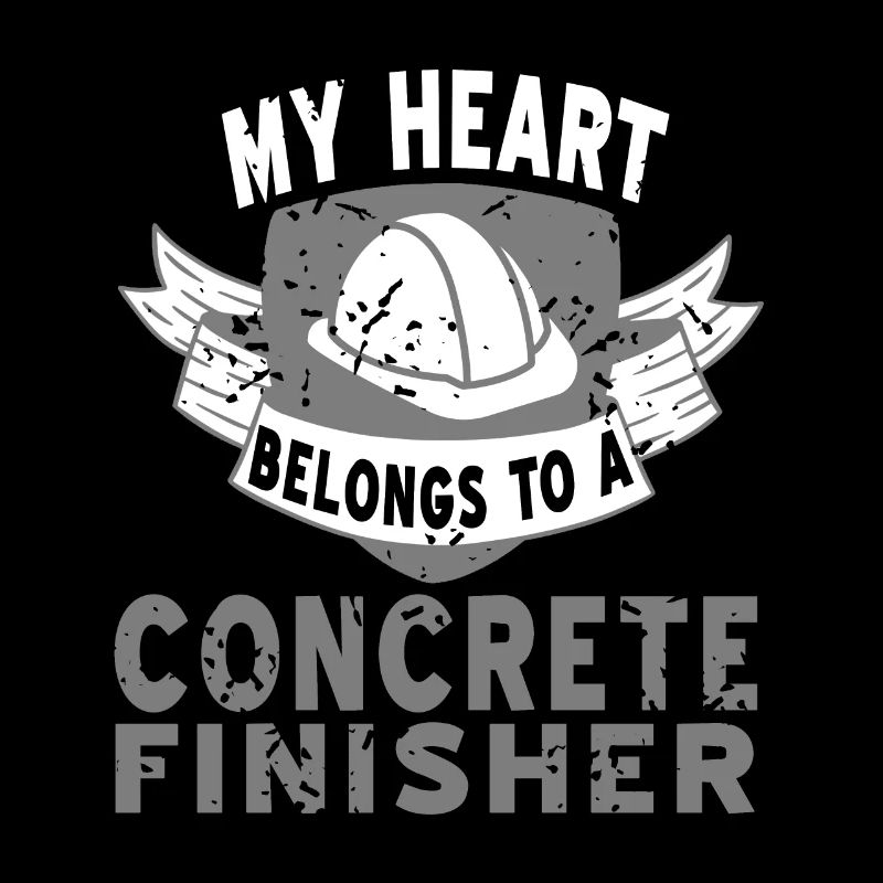 Concrete construction design for construction workers and construction site