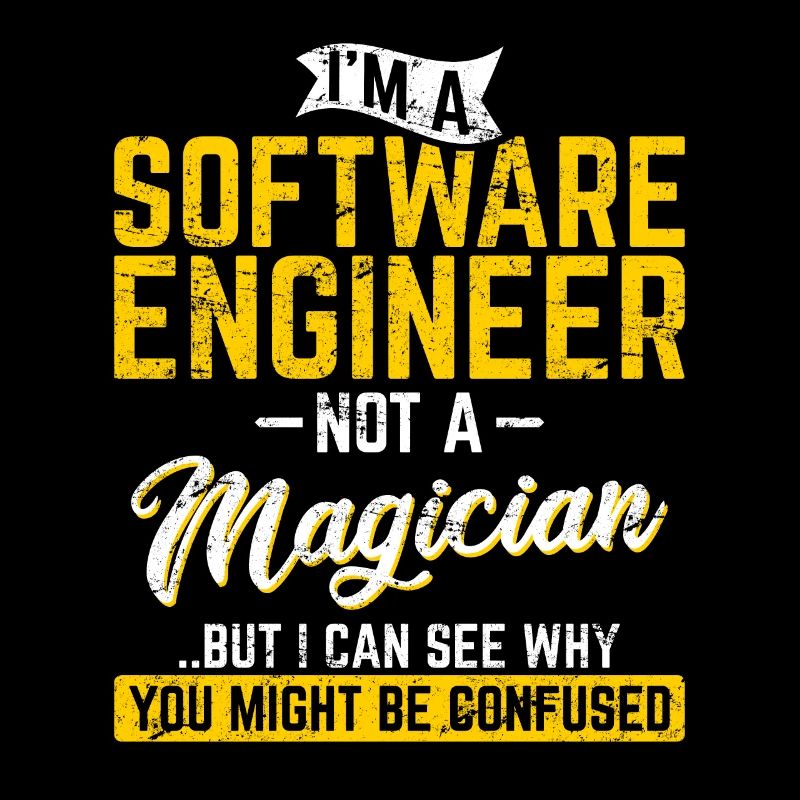Ingénieur logiciel Pas un magicien Programmeur Develo