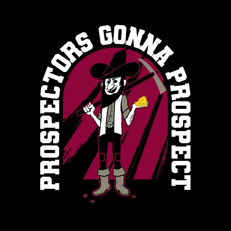 Prospectors Digging Treasure