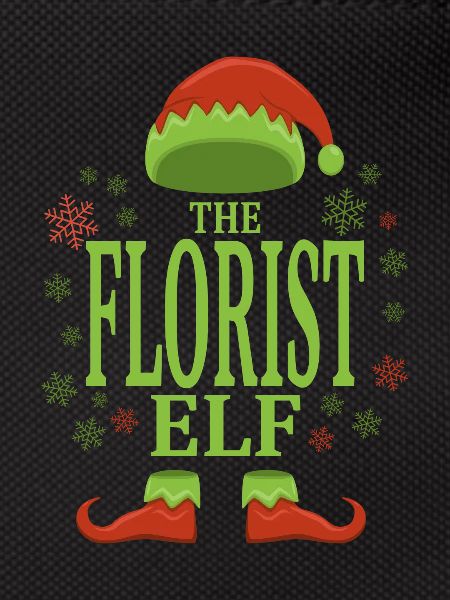 Fleuriste Elfe de Noël