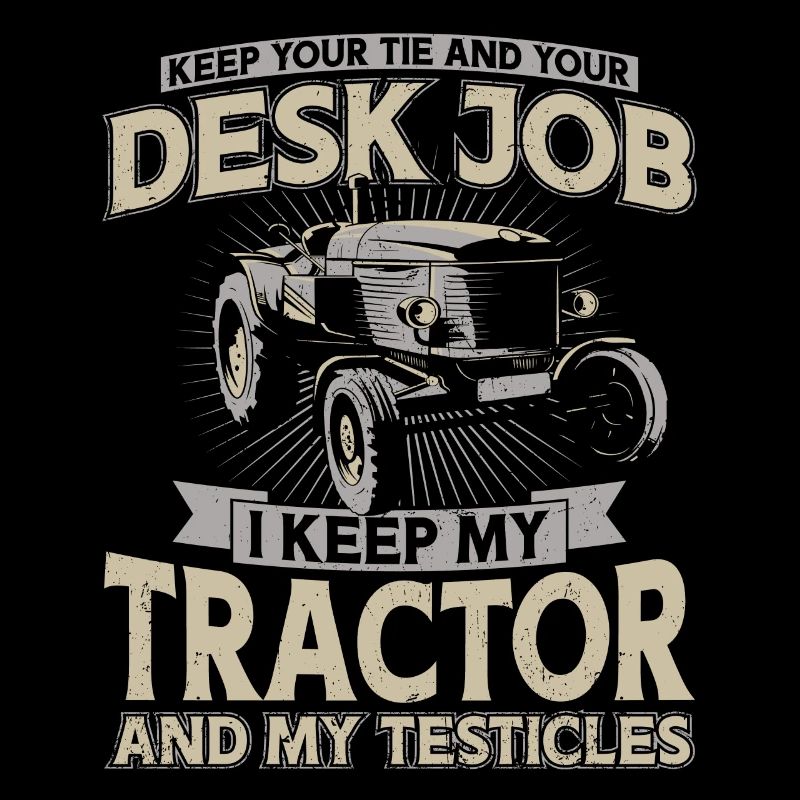 Farming Farmer Vintage Tractor