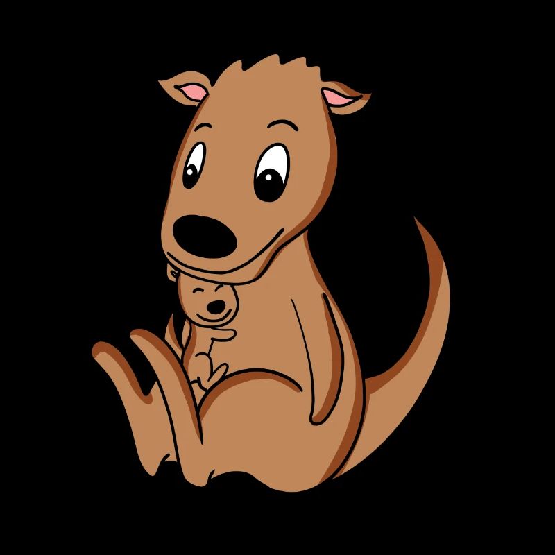 Grossesse familiale - Kangourou avec bébé