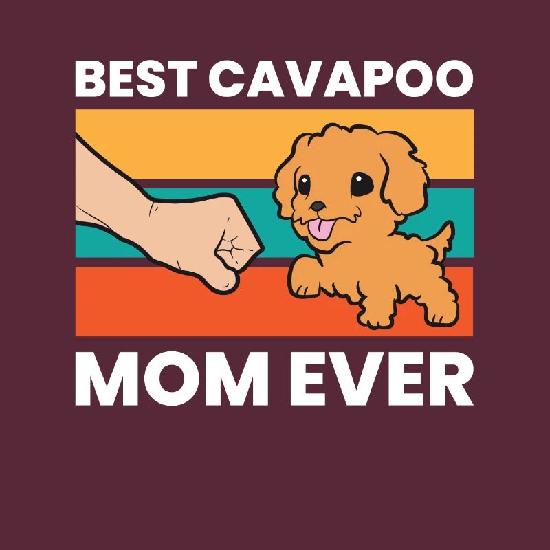 Cavapoo Dog Mama Cavoodle Meilleur Cavapoo Mama