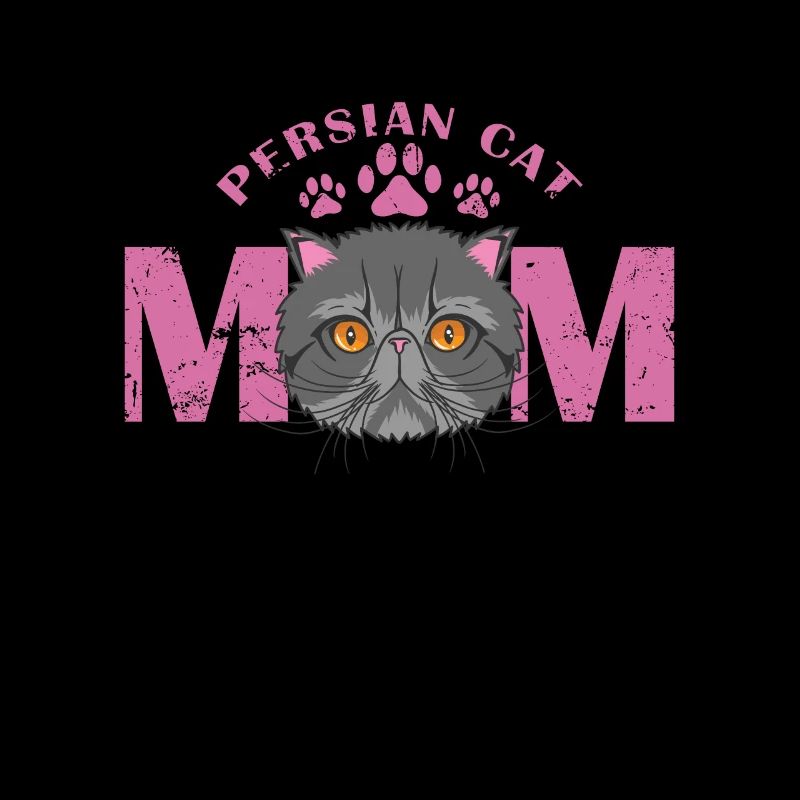 Chat persan Maman Race d’animal de compagnie Chat domestique