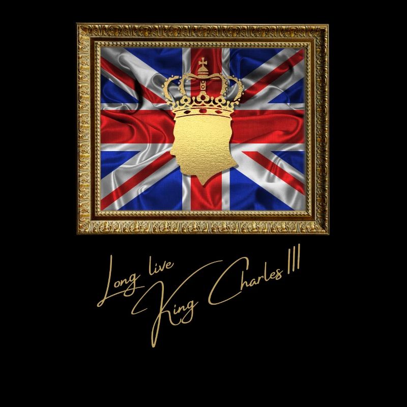 British King Coronation Charles England Flag