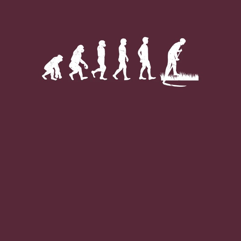 Sensenmähen Evolution Lustig Sensenmähen Handmähen