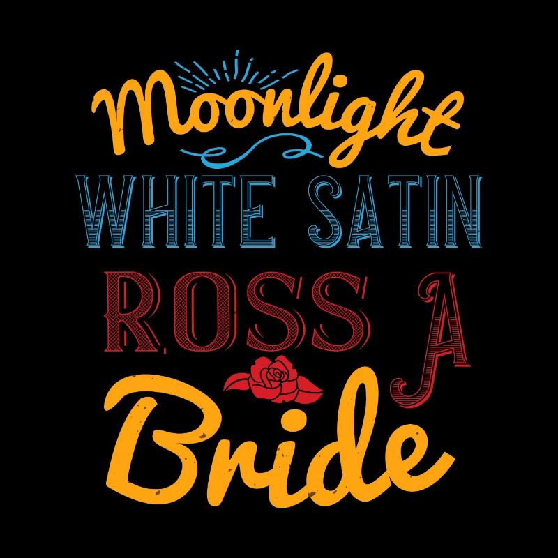 Moonlight, white satin, ross, a bride