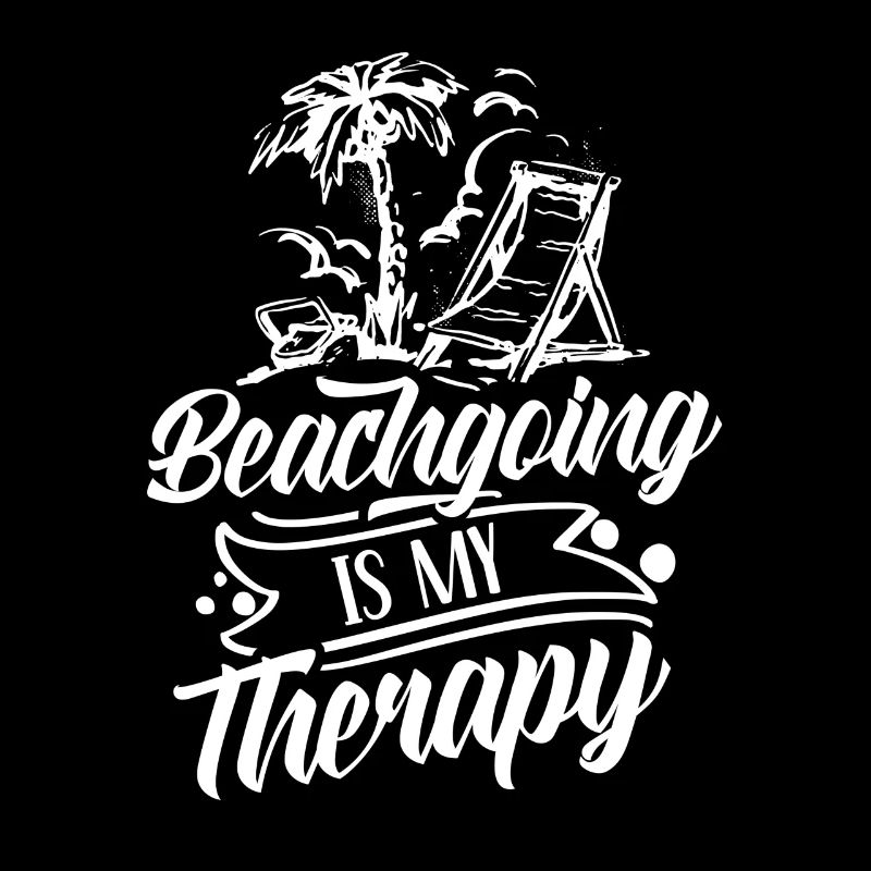 Les vacances à la plage sont ma thérapie Plage de plage