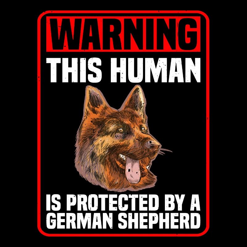 This Human Is Protected By A German Shepherd 4