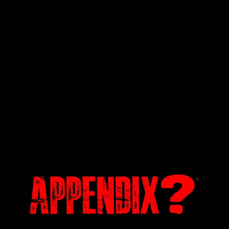 Dude Where's My Appendix 3