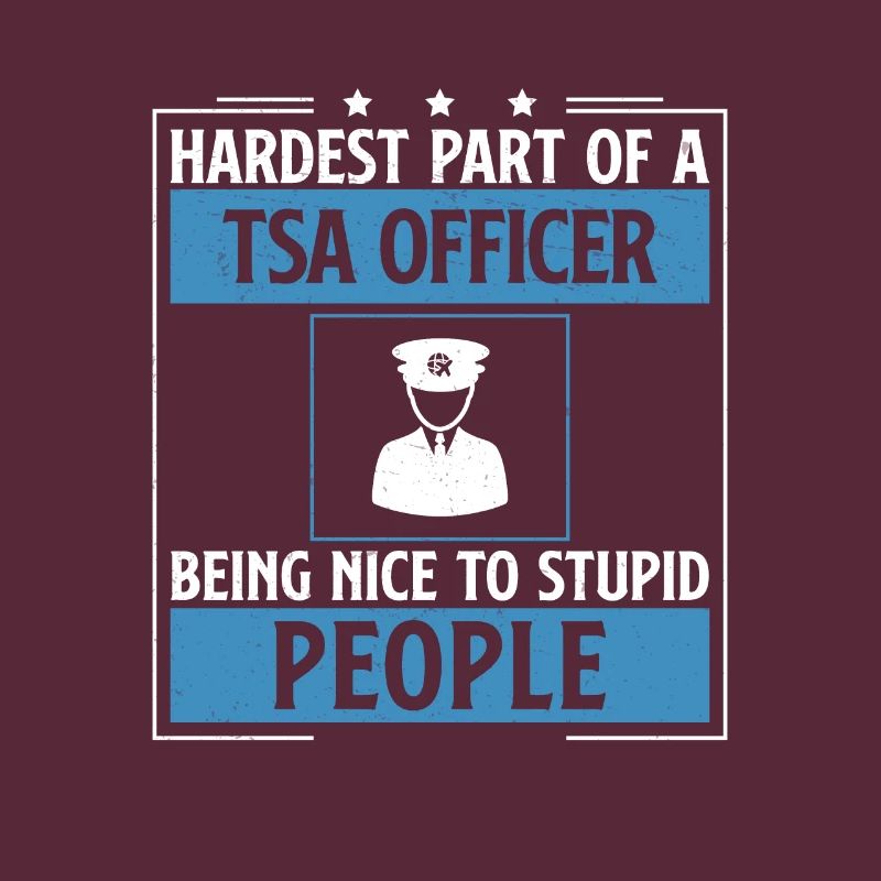 Funny Airport Screening Security Checkpoint For