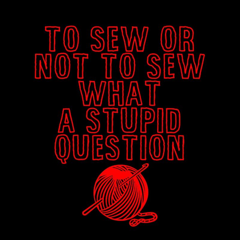 Coudre ou ne pas coudre, quelle question stupide 4