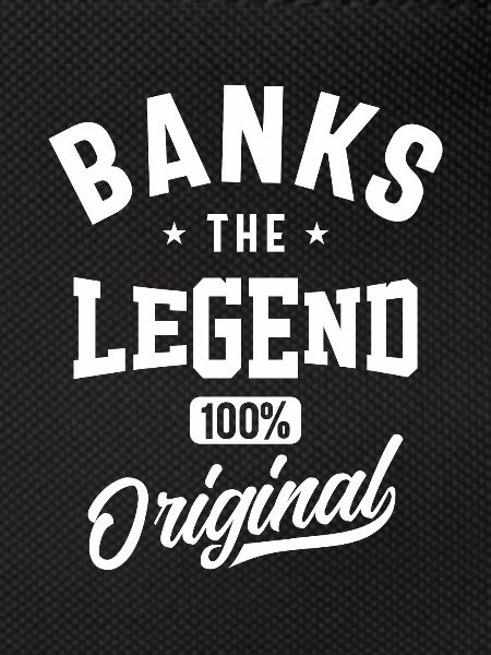 Banks Personalized Name