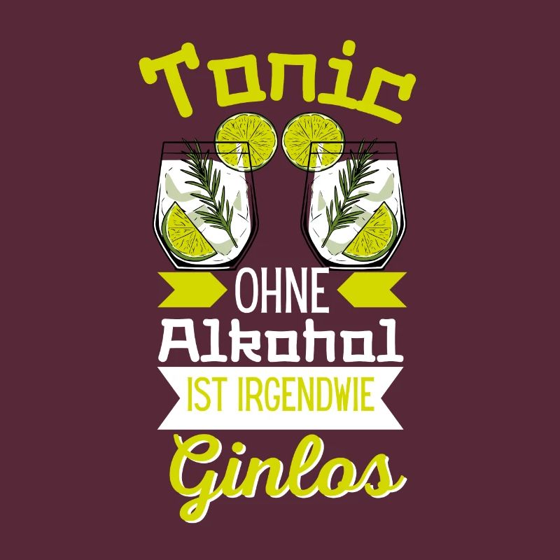 Tonic Without alcohol is somehow Ginlos Gin