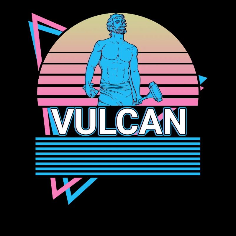 Volcan Dieu du feu et forgeron Roman M