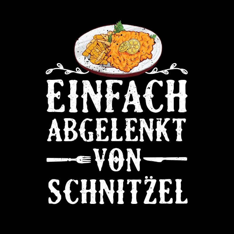 Einfach abgelenkt von Schnitzel