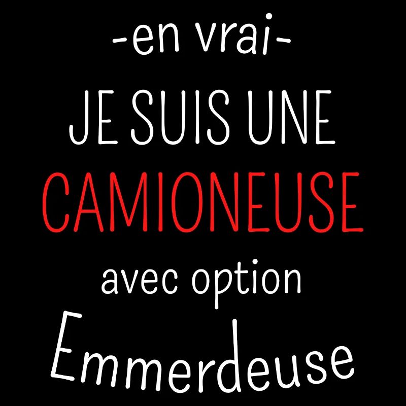 Camioneuse avec option Emmerdeuse