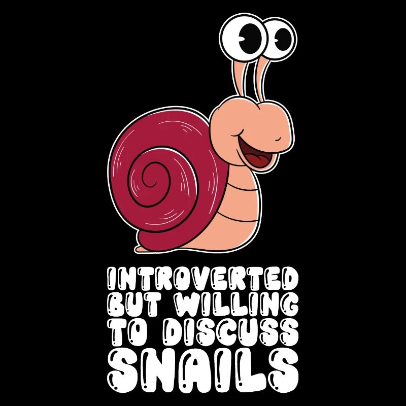 Introvertiert Über Schnecken Zu Sprechen