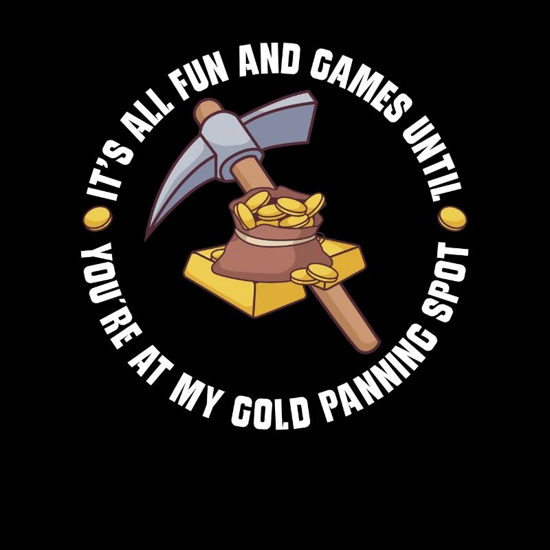 Gold Digger Gold Mining Gold Panning Gold Mine