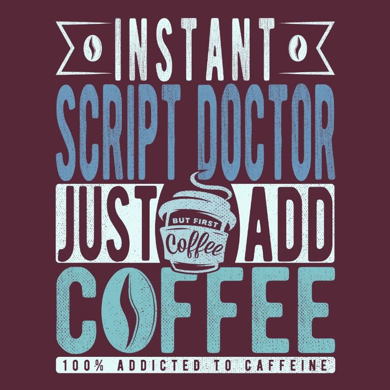 Manuskript Doktor kaffe siger