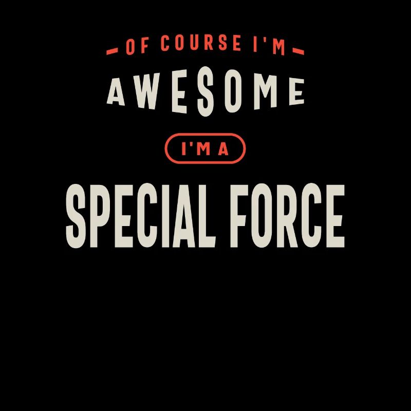 Special Force Job Beruf Geburtstagsarbeiter