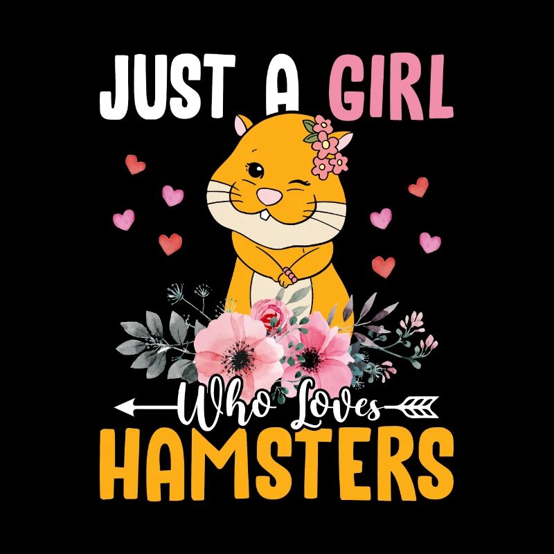 Nur Mädchen, die Hamster lieben