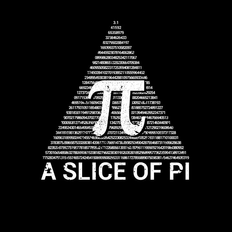 A piece of Pi Day math lover math