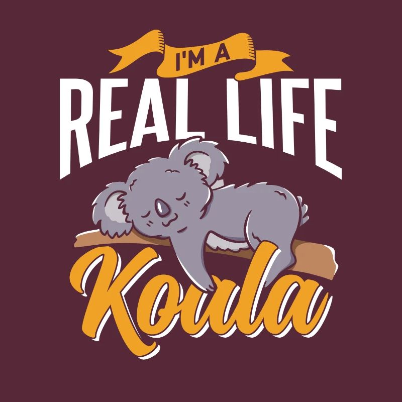 Ich Bin Ein Echter Koala Tier Koalabär Süß Koalas