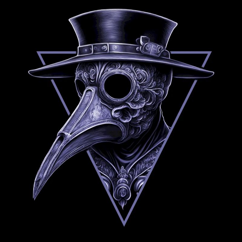 Peste ornée Docteur Sculpture complexe