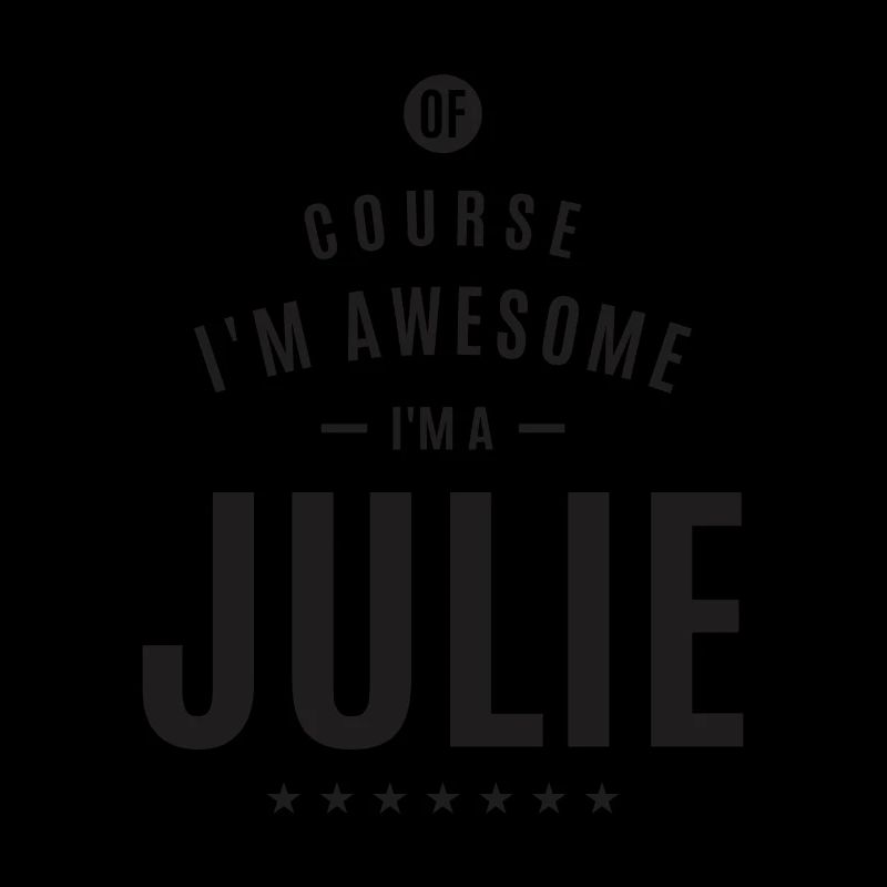 Julie Personalized Name