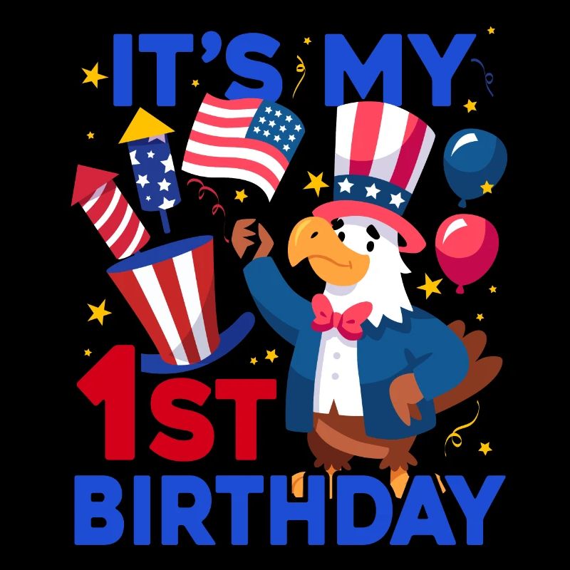 Es Ist Mein 1. Geburtstag Firecracker Kid 4th Of