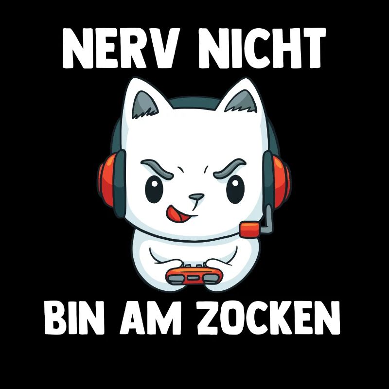 Nerv Nicht Bin Am Zocken Katze - Computer Spiele