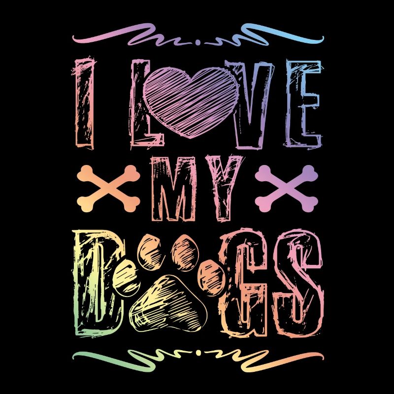 J’aime mes chiens