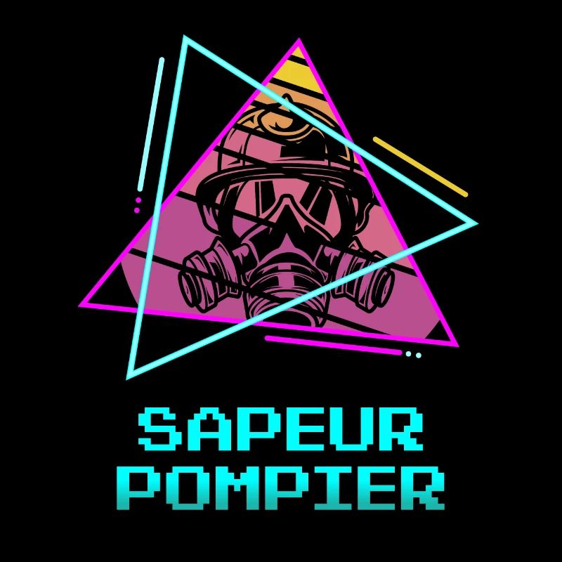 Retro Sapeur Pompier Pompiers