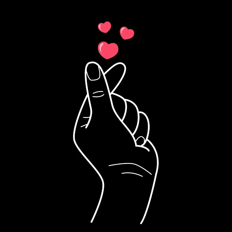 Kpop Merch Corée Kdrama Fingerheart K-Pop