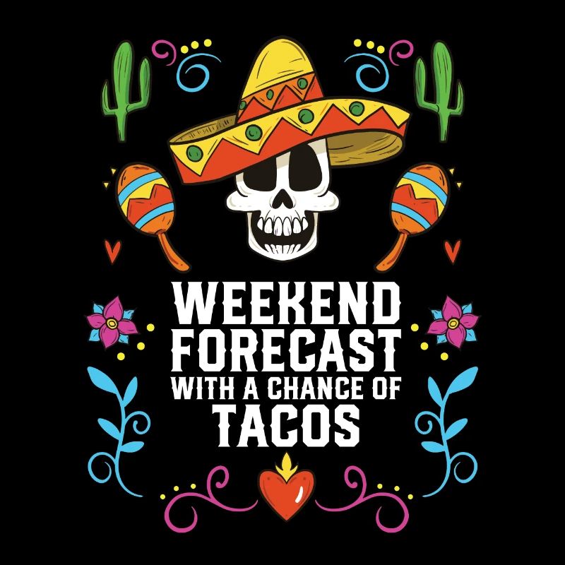 Prévisions du week-end avec possibilité de tacos mexicains
