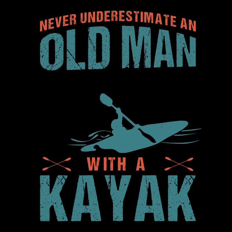 Never Underestimate An Old Man With A Kayak