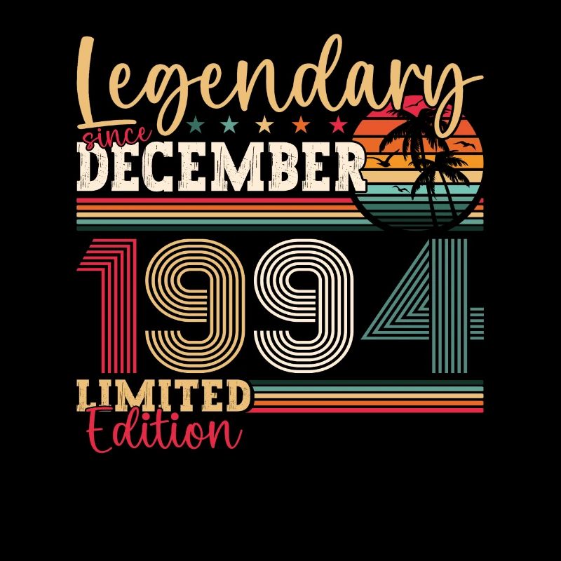 Cadeau original du 28e anniversaire de décembre 1994